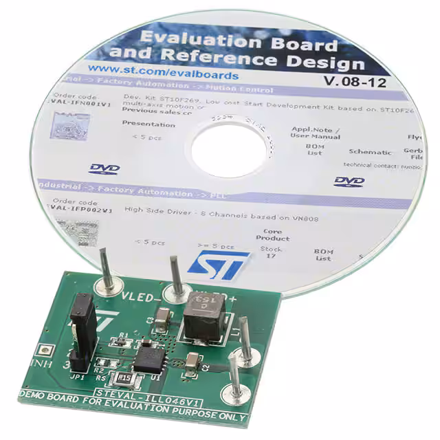 STEVAL-ILL046V1 STMicroelectronics  Cartes d'évaluation - Pilotes LED